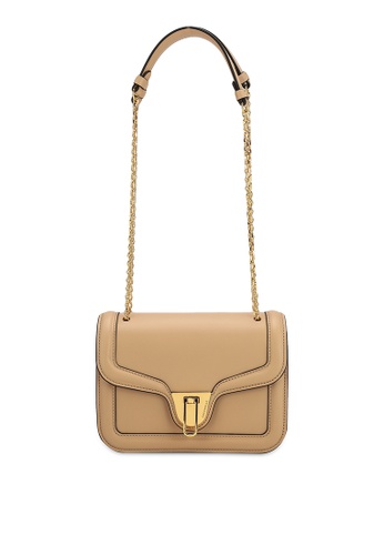 Coccinelle beige Marvin Twist Sling Bag 59572AC8D2FE2CGS_1