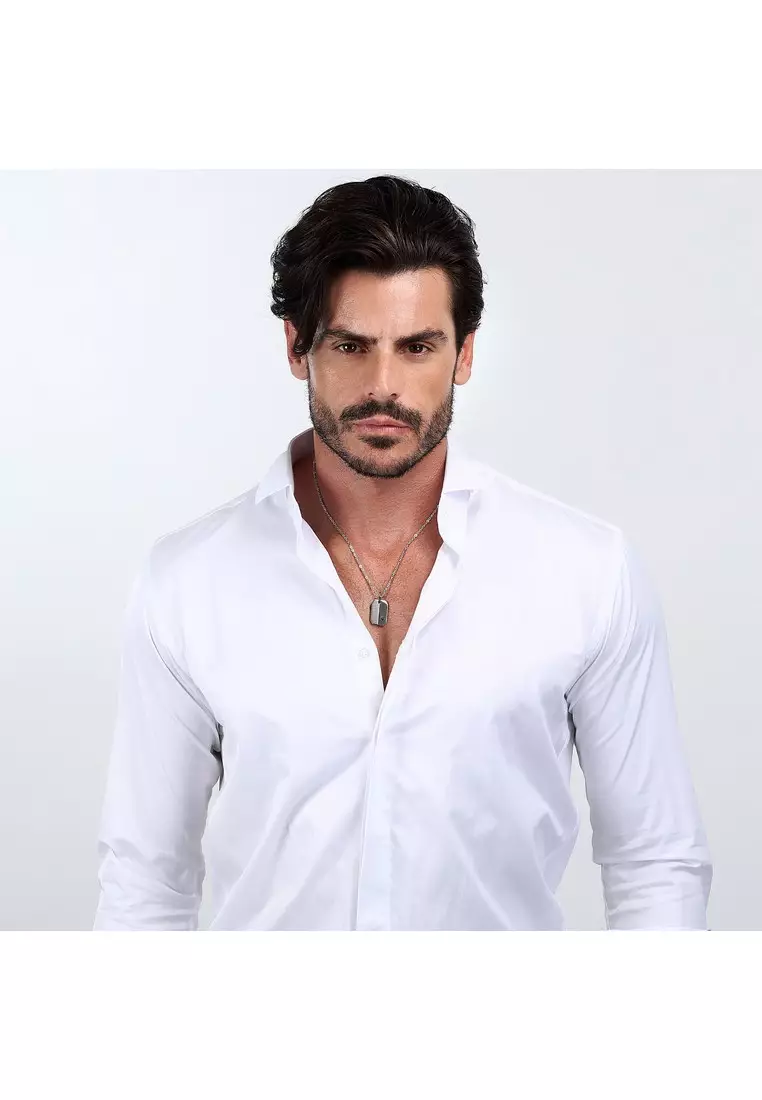 Maserati Jewels 550mm Men's Steel Necklace JM222AVD02 (Adjustable)