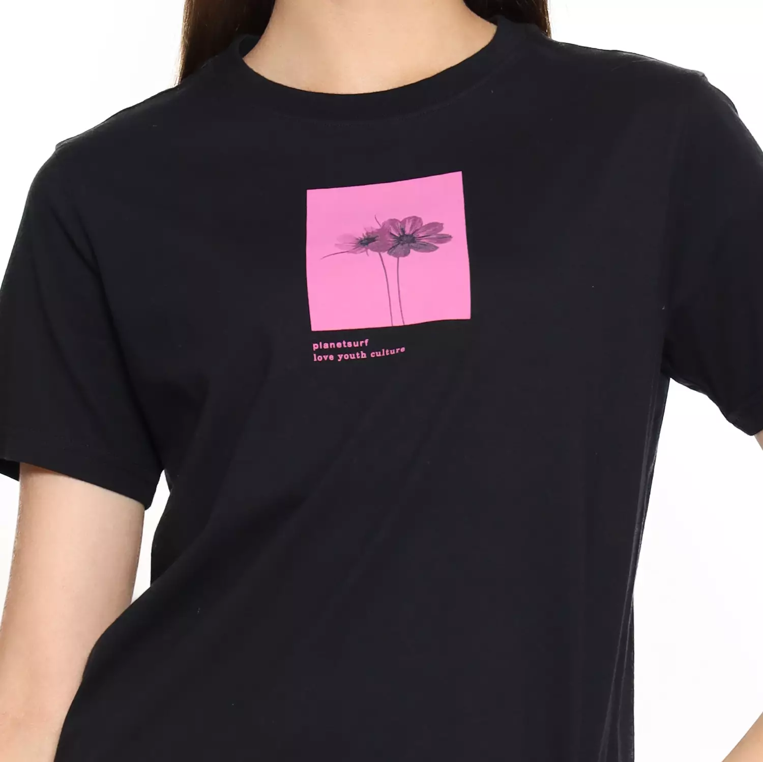 Planet Surf Clothing Kaos Lengan Pendek Wanita Daisy Ladies Tee 231C Planet Surf