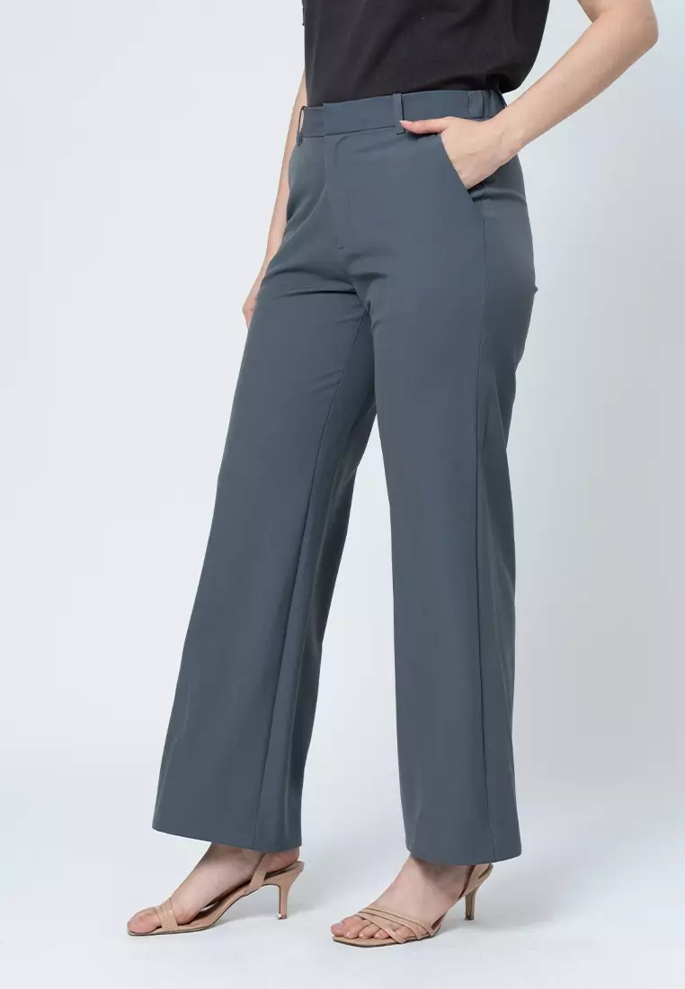 Keera Trouser Pants with Belt Loop