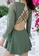 A-IN GIRLS green Sexy Gauze Big Backless One-Piece Swimsuit 22F5BUS3A5D82CGS_8