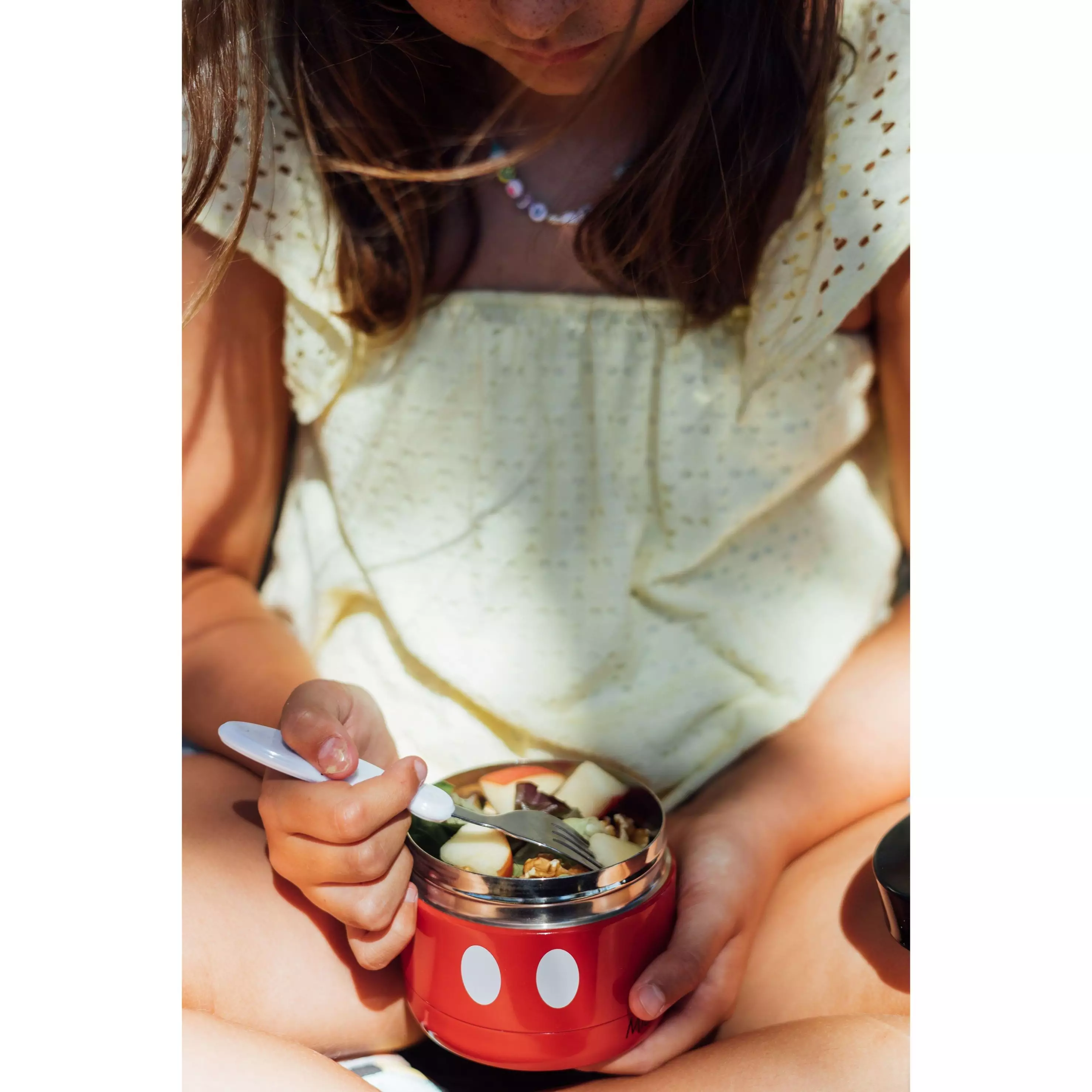 Disney Stor Insulated Stainless Steel Food Jar Mickey (Small) - Wadah Tempat Makanan Anak Tahan Panas Dingin Anti Bocor BPA Free