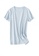 Twenty Eight Shoes blue VANSA Round Neck Mercerized Cotton Short-sleeved T-Shirt VCW-Ts1902U 2F617AA743D310GS_1