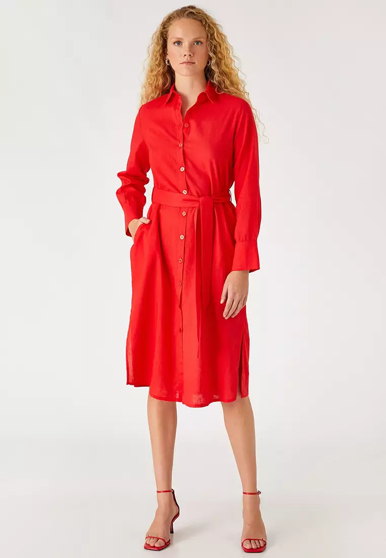 Midi Shirt Dress