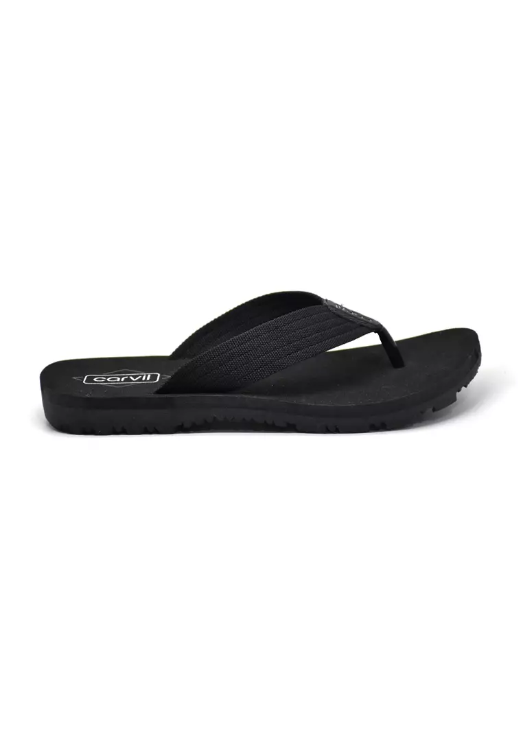 Carvil Sandal Pria Lumos-M Black