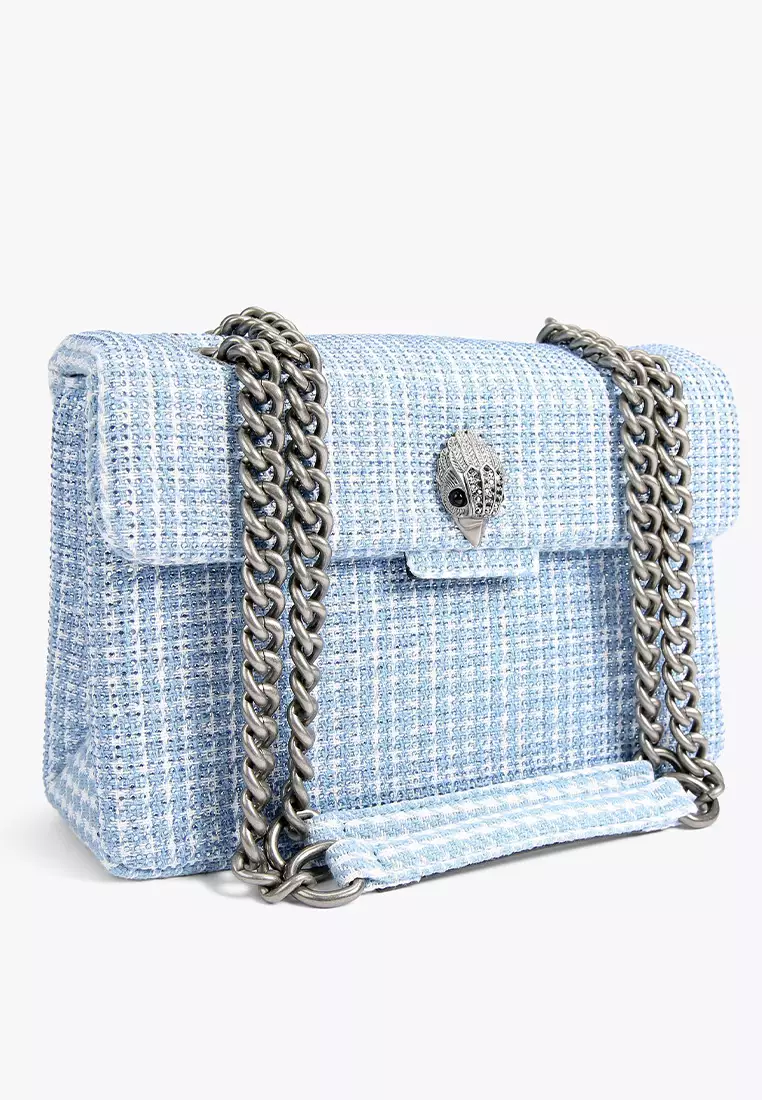Kurt geiger top blue kensington bag