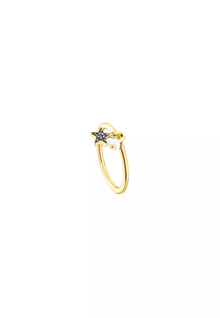 Tous TOUS New Motif Silver Vermeil Ring with Sapphire Star 2023 | Buy Tous  Online | ZALORA Hong Kong