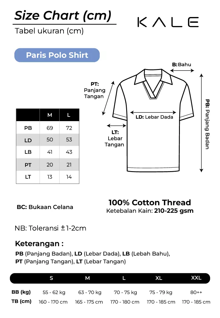 Kale PARIS Navy / Polo Shirt Pria / Atasan Kaos Polo Rajut Pria / Kaos Pria / Baju Kaos Pria