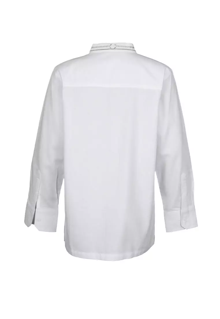 Pito Dito Boy Kayden Kemeja Panjang Ciang i Anak Putih - Size 4