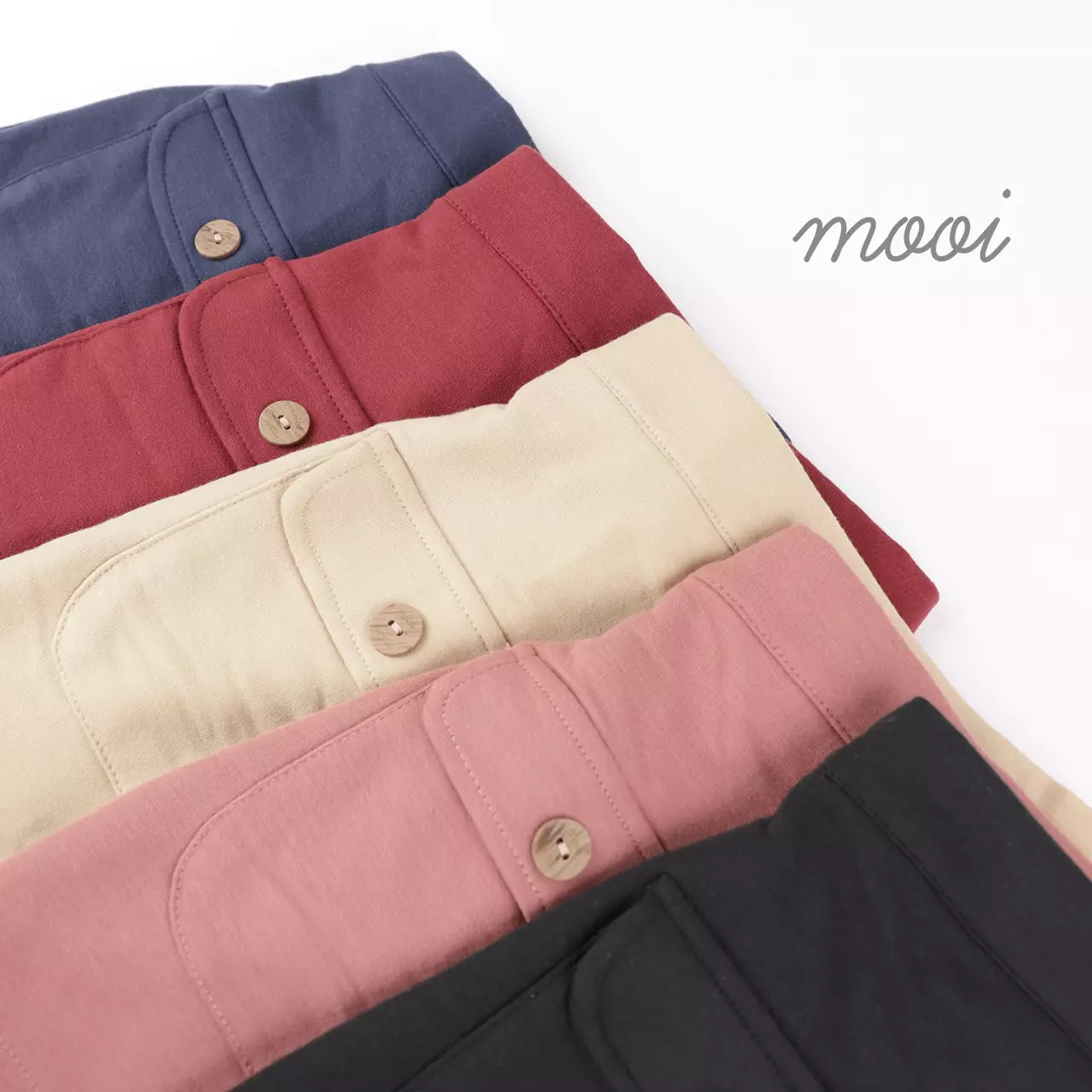 Mooi Rok Celana Skort Anak Perempuan Iva Skort Pants - Navy