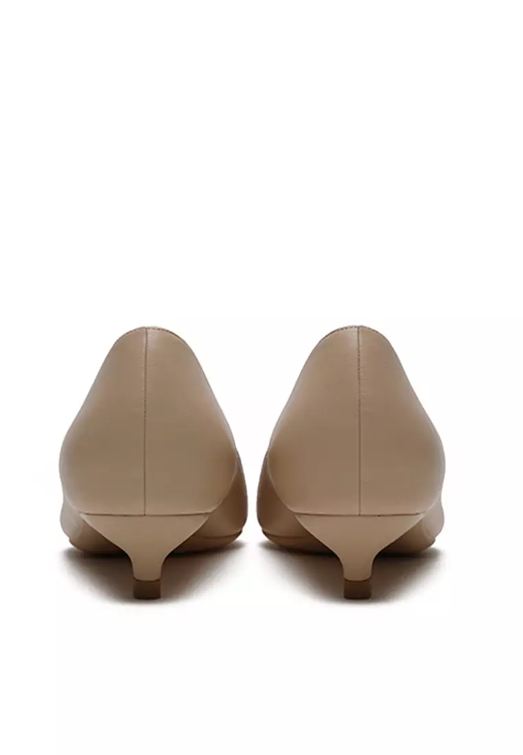 3CM 尖頭制服工作幼踭低跟鞋 HZL131