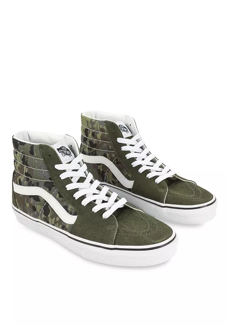 Camo vans high on sale tops