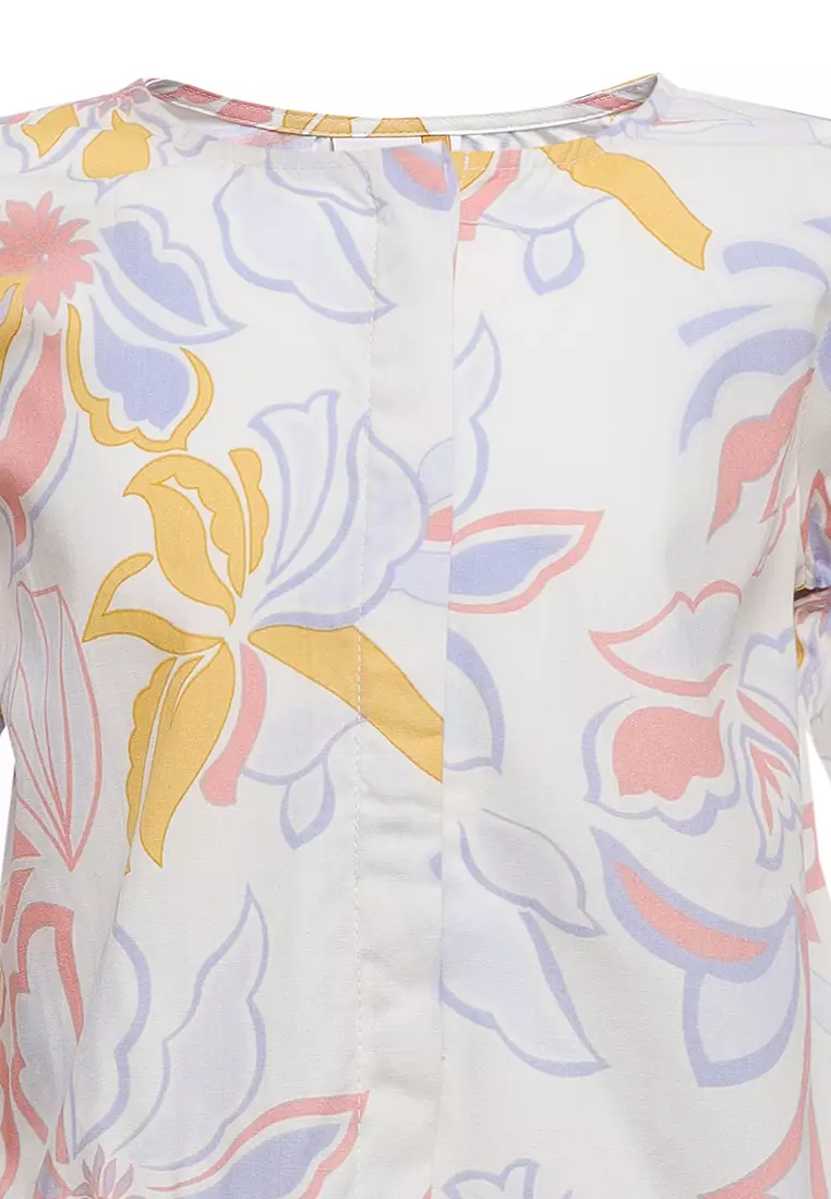 Qna Girl Somers Blouse Anak Cream