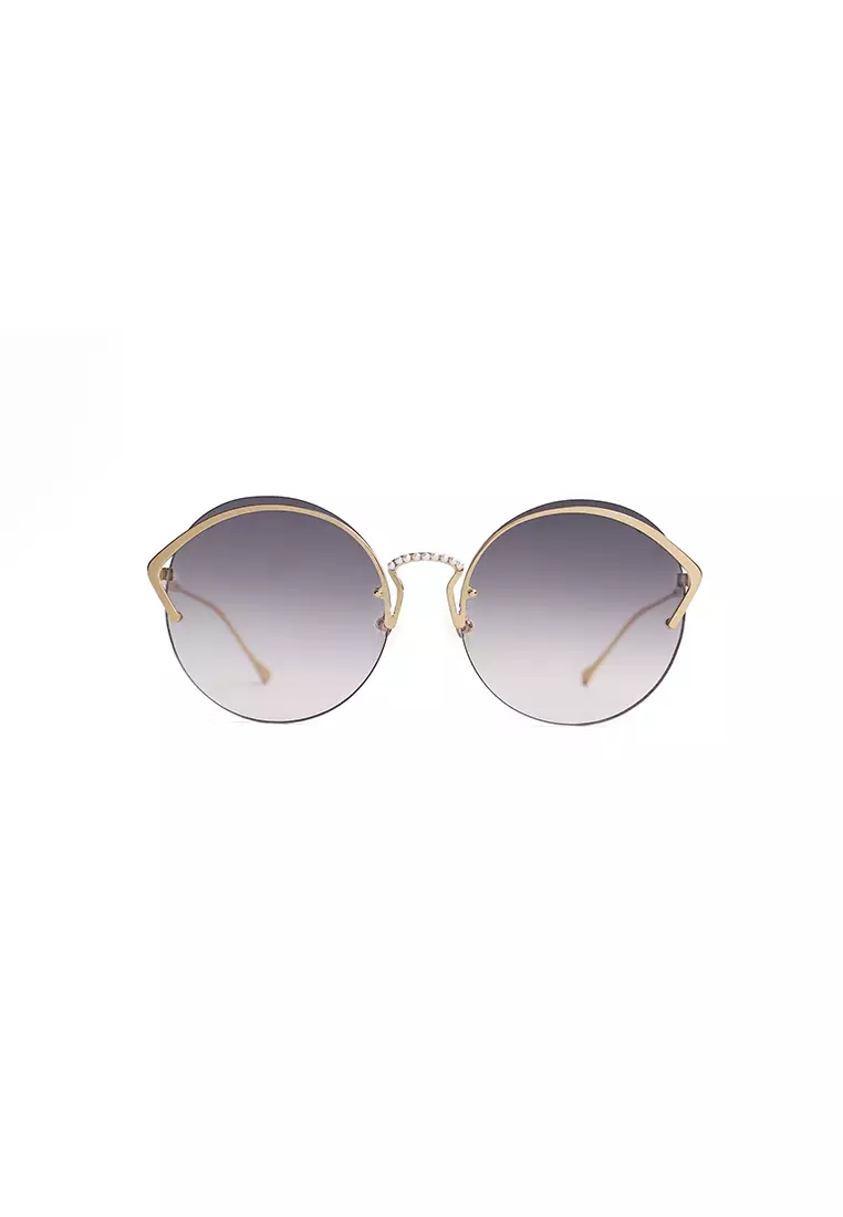 Margarita (CT4-Black) Luxury Designer Sunglasses from London for Women