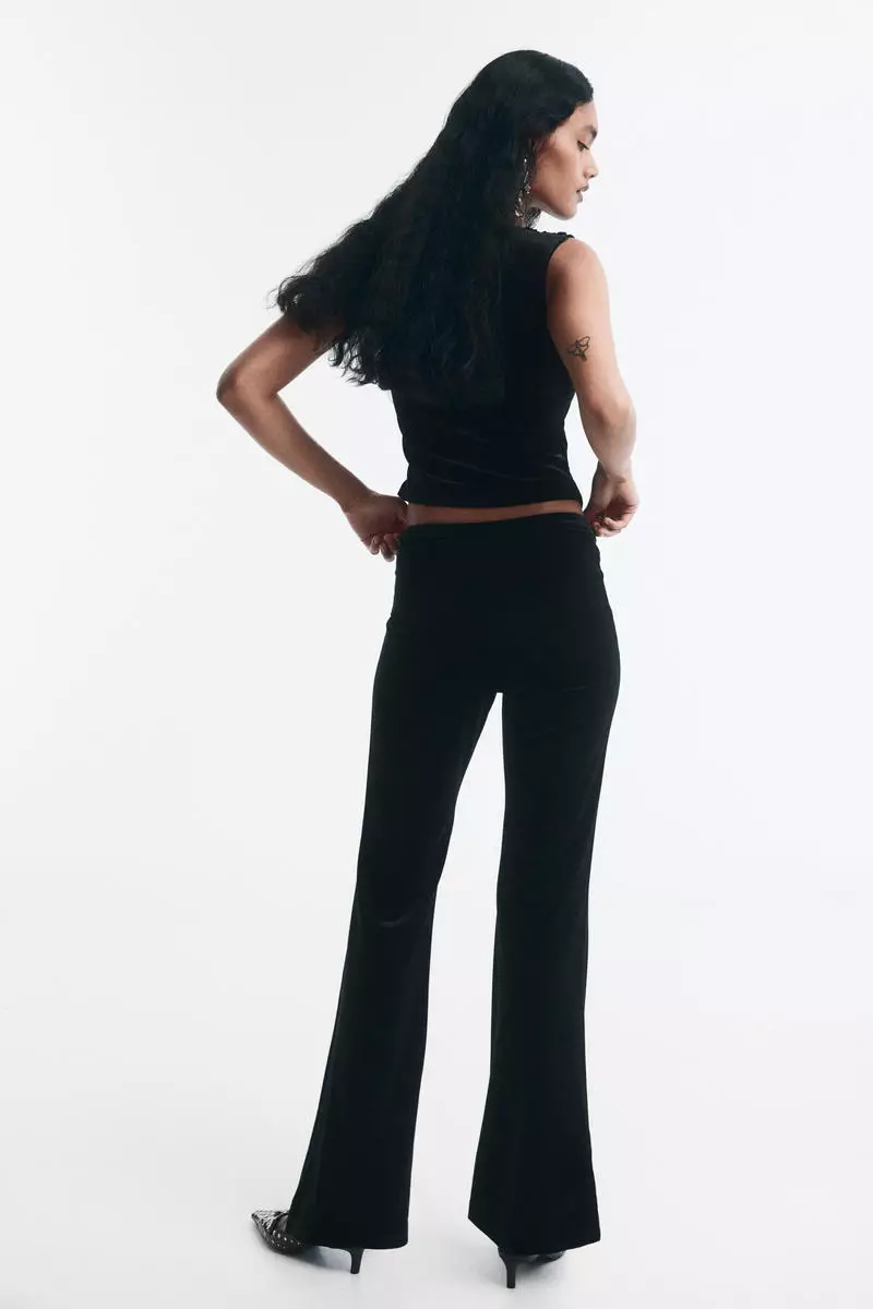 Flared trousers