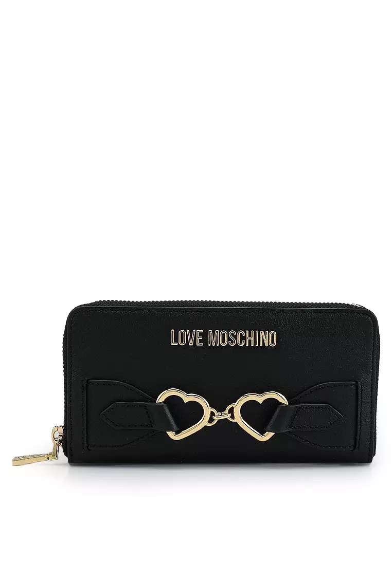 Buy Love Moschino Lover Zipped Wallet (cq) 2024 Online ZALORA Singapore