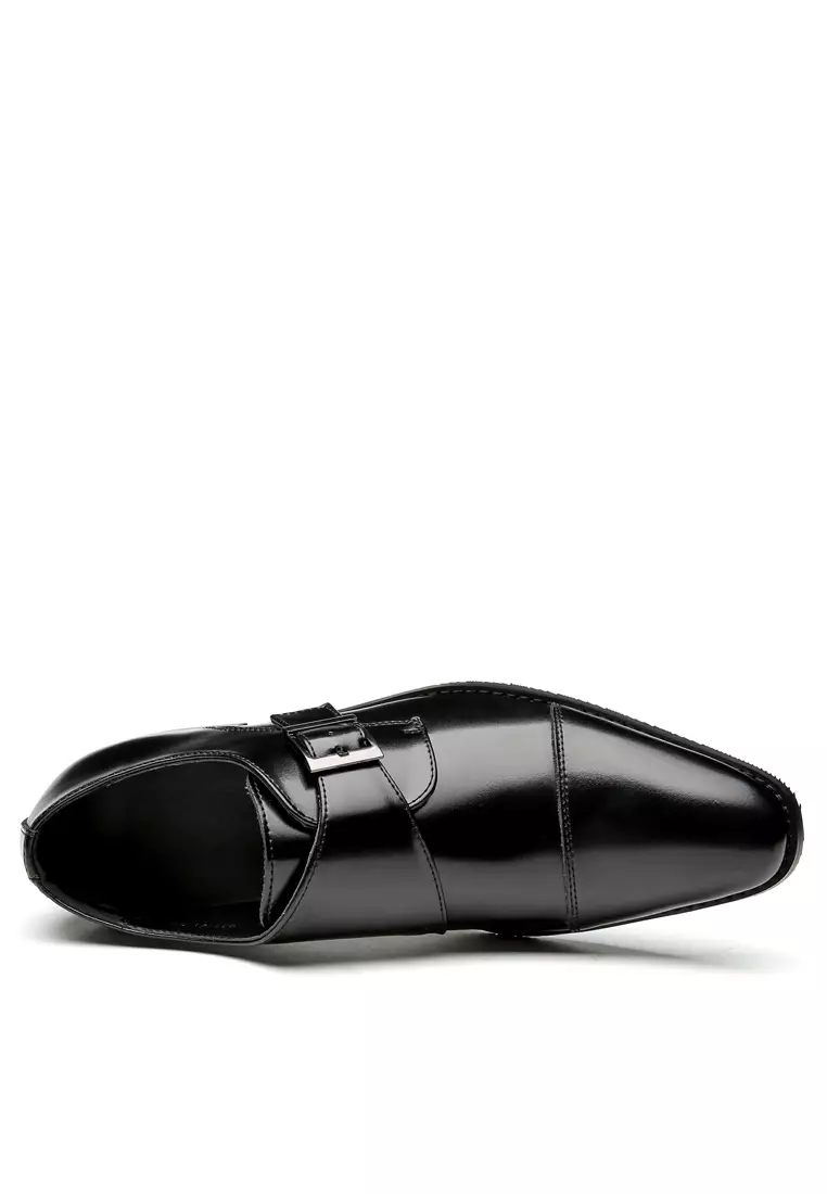 皮帶扣商務真皮皮鞋KB631