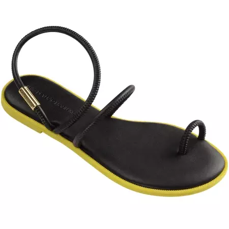 Havaianas 0090 Una Pitanga Eur Black - Sandal Wanita