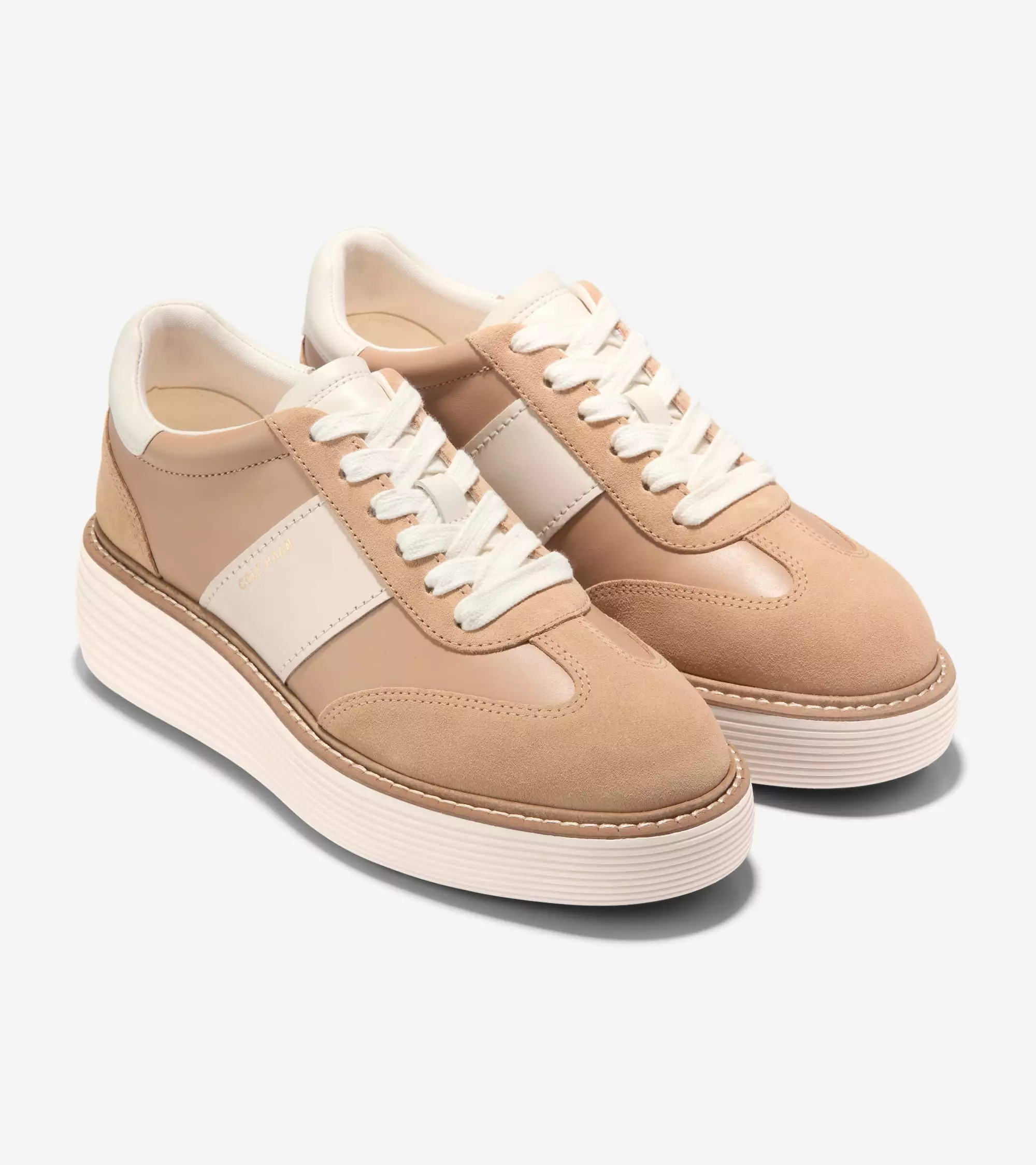 Cole Haan Women Originalgrand Max Platform Sneakers - (Beige )