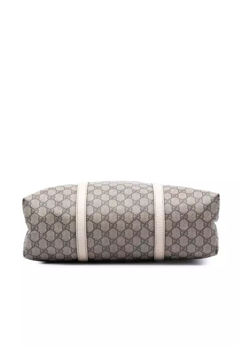 Pre-Loved Gucci Gg Supreme Joy Vertical Tote