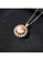 SUNRAIS gold Premium colored stone gold simple design necklace 688B5AC734D425GS_3