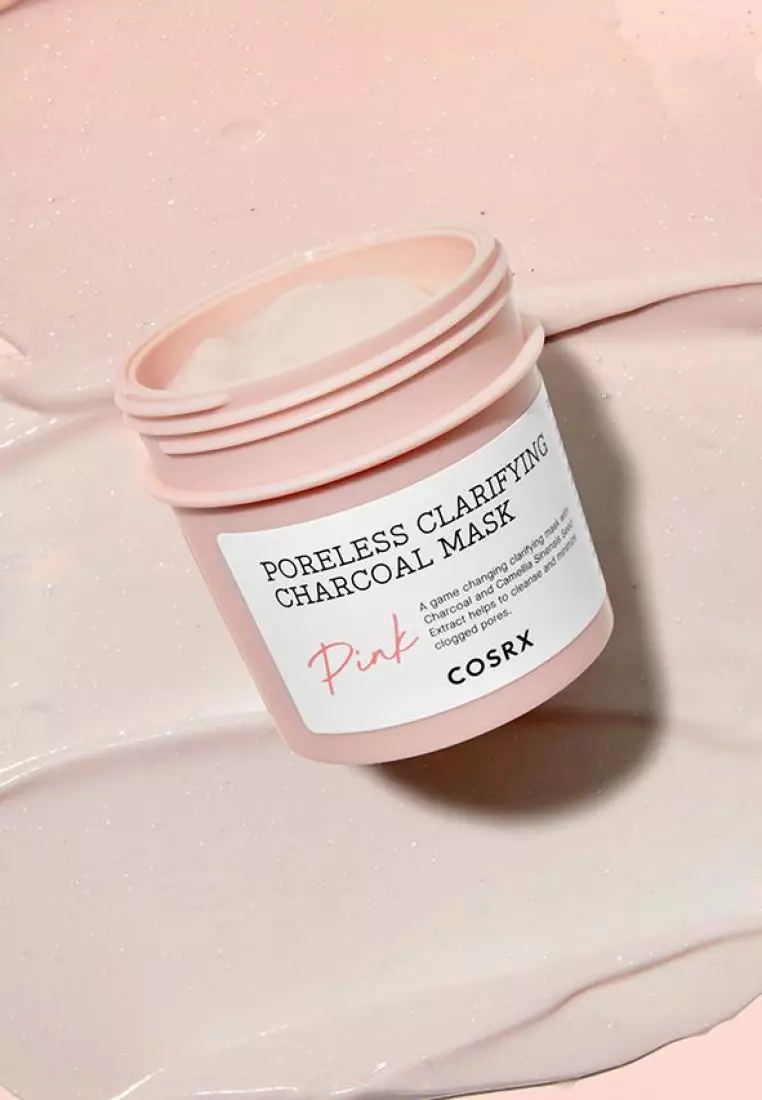 Cosrx Poreless Clarify Charcoal Mask [Pink] 110g (New Batch)