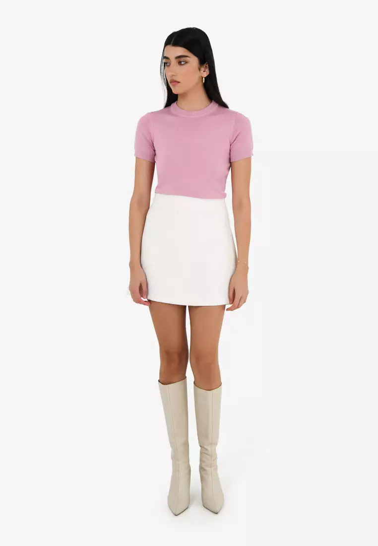 Catherine Short Sleeve Knit