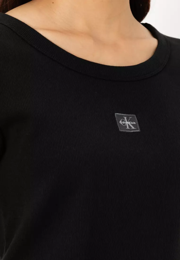 Rib Baby Tee - Calvin Klein Jeans