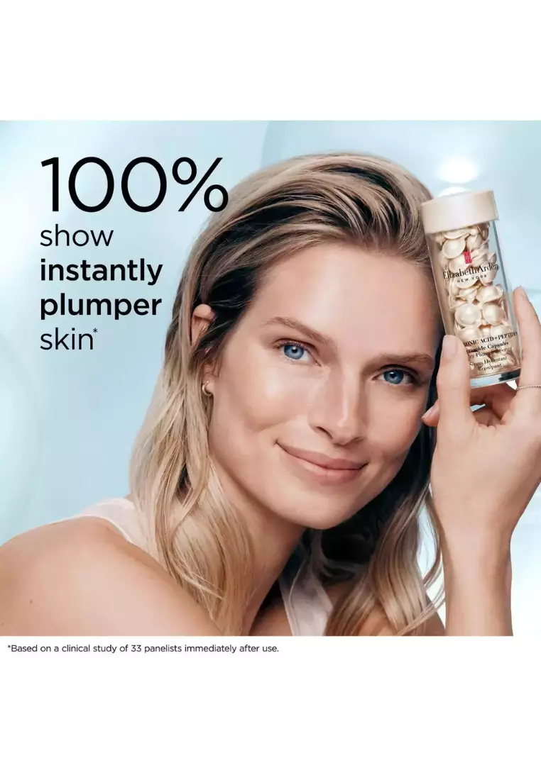 Elizabeth Arden Hyaluronic Acid Ceramide Capsules Hydra-Plumping Serum 60pcs
