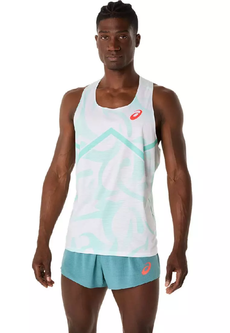 陸上用シャツ ASICS LIGHT KNIT SINGLET ASICS アシックス レディース ライト ニット シングレット LIGHT