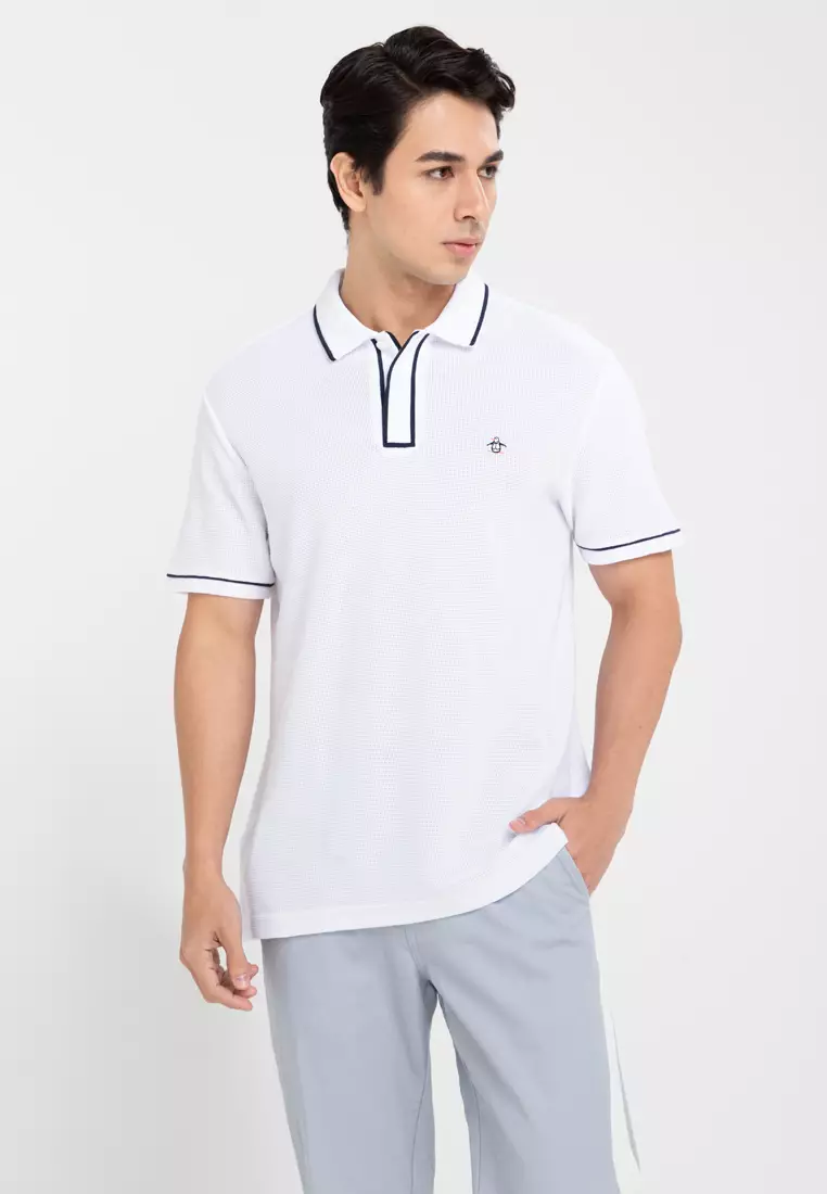 Penguin white sale polo shirt