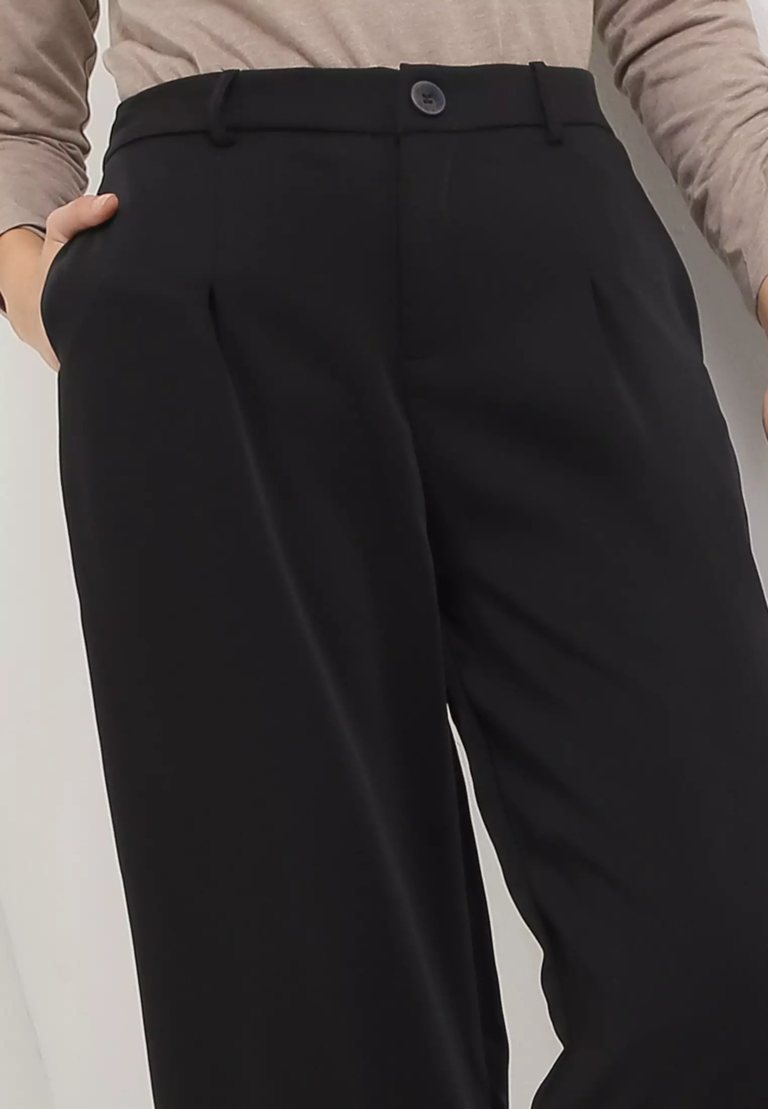 MFMW Shyvani Celana Panjang Kulot Hitam