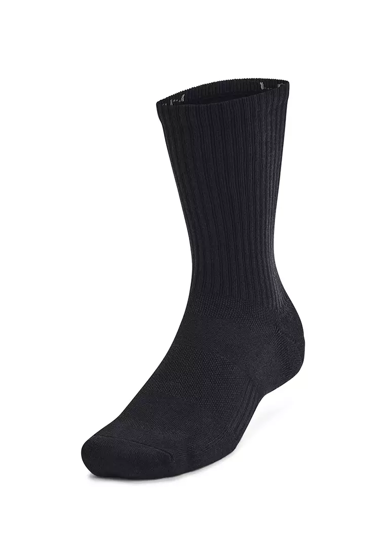 Training Cotton 3-Pack Crew Socks