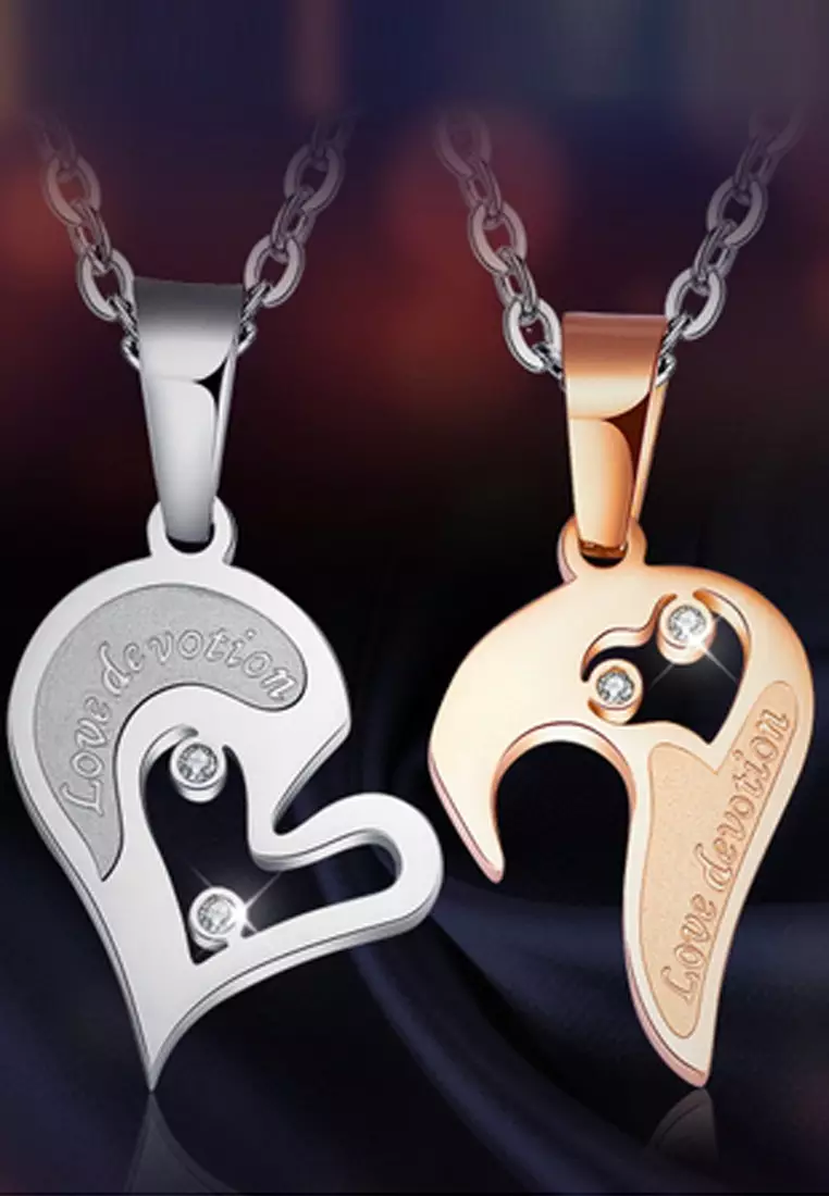Matching couples hotsell necklaces sets
