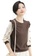 A-IN GIRLS brown Fake Two Piece Paneled Long Sleeve T-Shirt B81AAAA728D72FGS_1