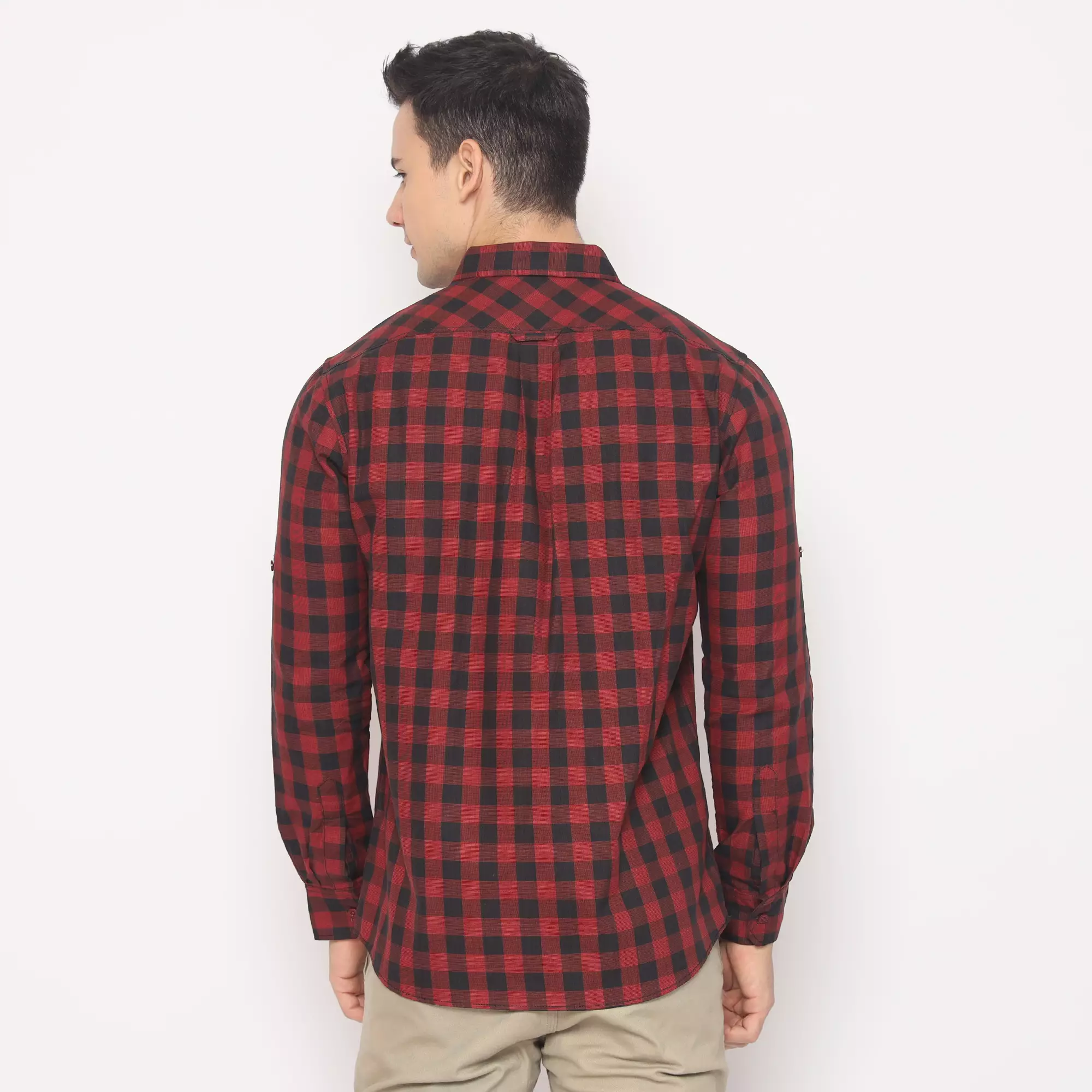 Platini Kemeja Flanel Pria Lengan Panjang Katun 76115