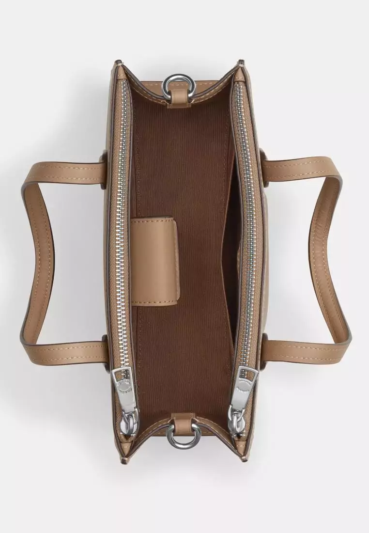 Coach Nina Small Tote Taupe