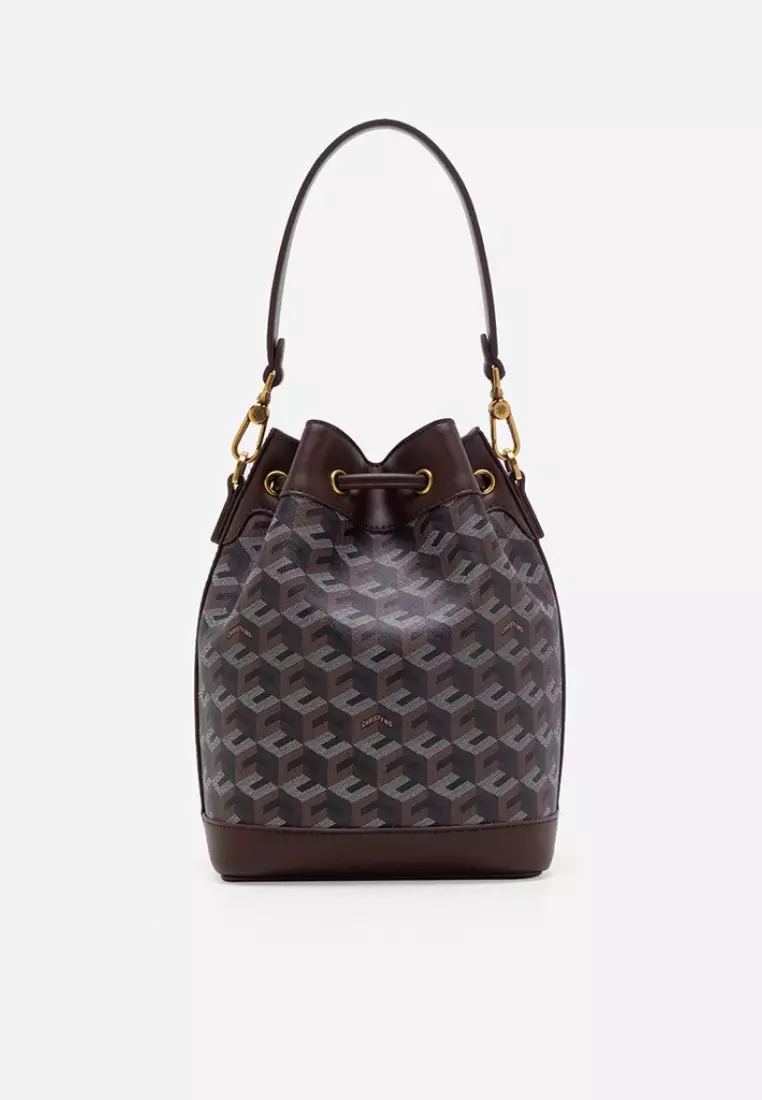 Giorgio Bucket Bag Chestnut Brown