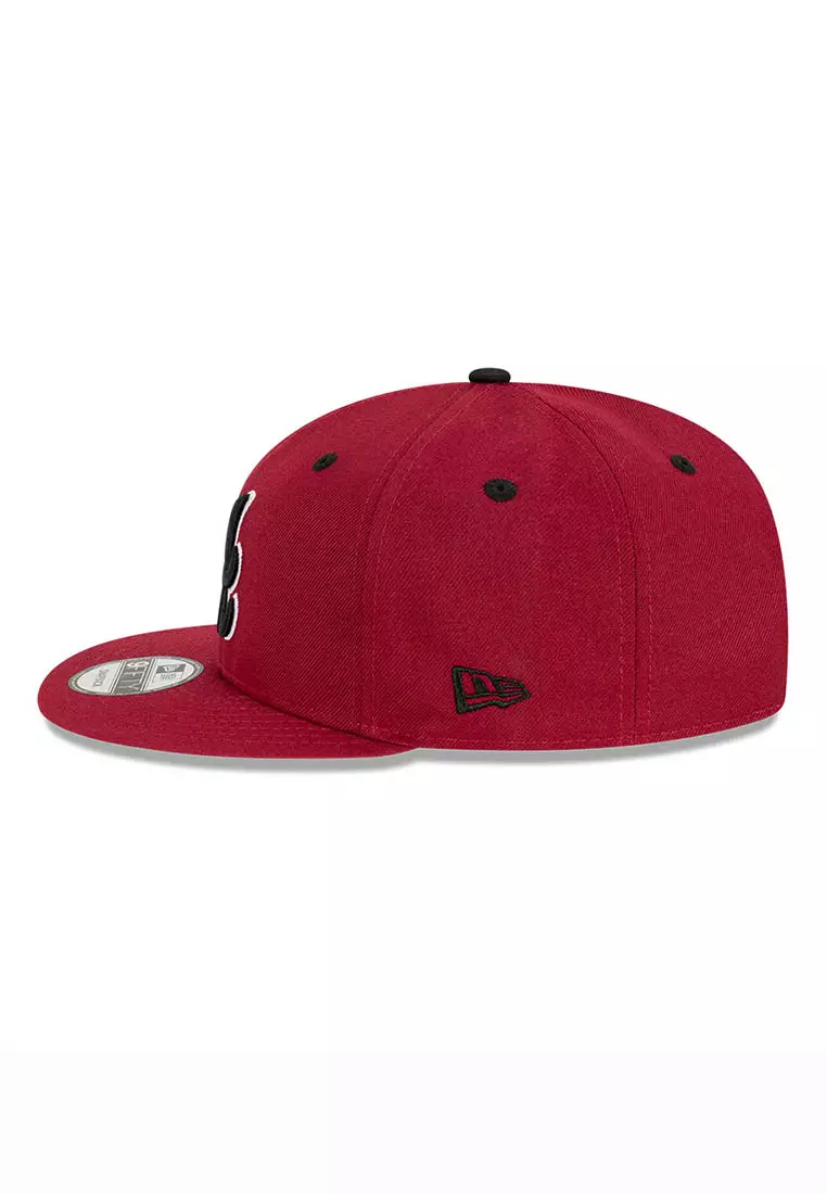 Atlanta Braves New Era Vintage 9FIFTY Snapback Hat - White