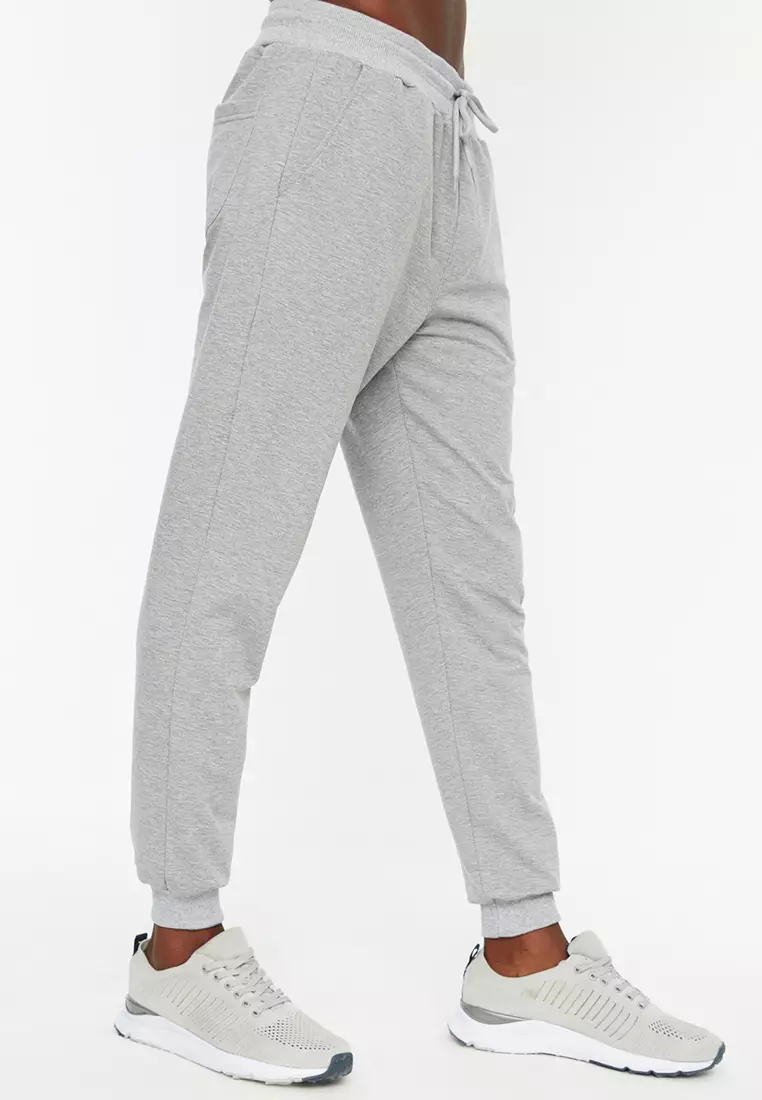 Elasticated Joggers Sweatpants - 2 Pack