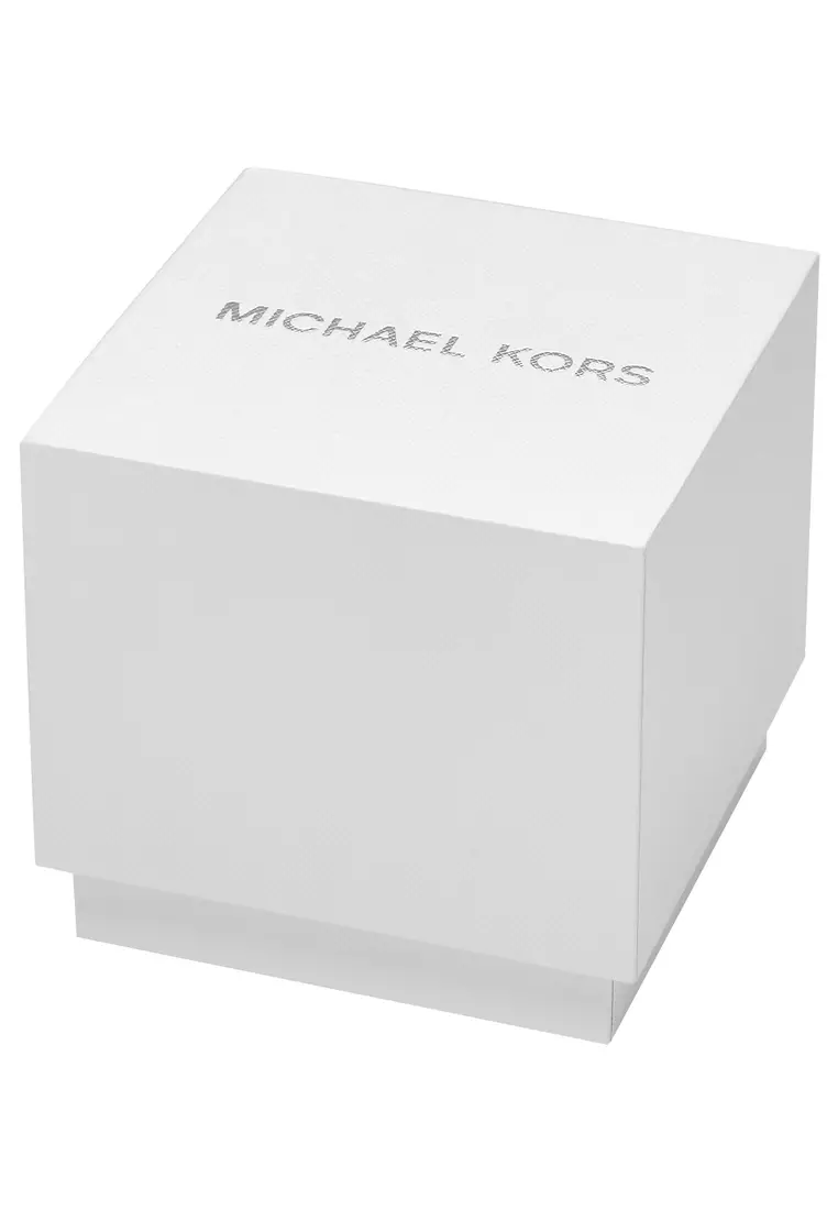 Michael Kors Women's Lexington Analog Watch ( MK4968 ) - Quartz, Silver Case, Round Dial, 14 MM Silver Stainless Steel Band