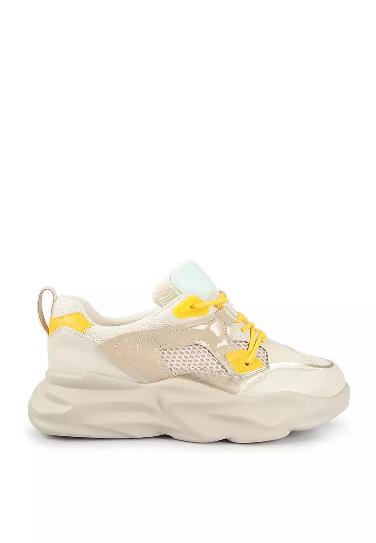 Chunky hot sale sneakers yellow