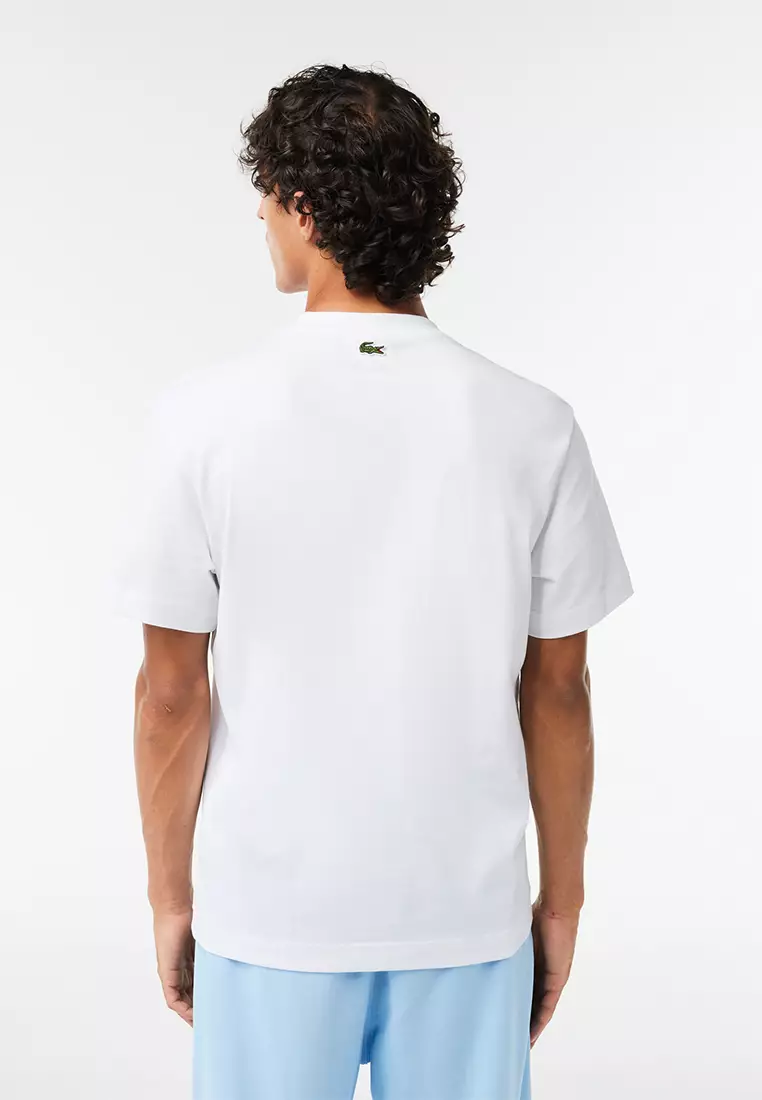 Buy Lacoste Heavy Cotton Jersey Multi Badge T-Shirt 2024 Online ...