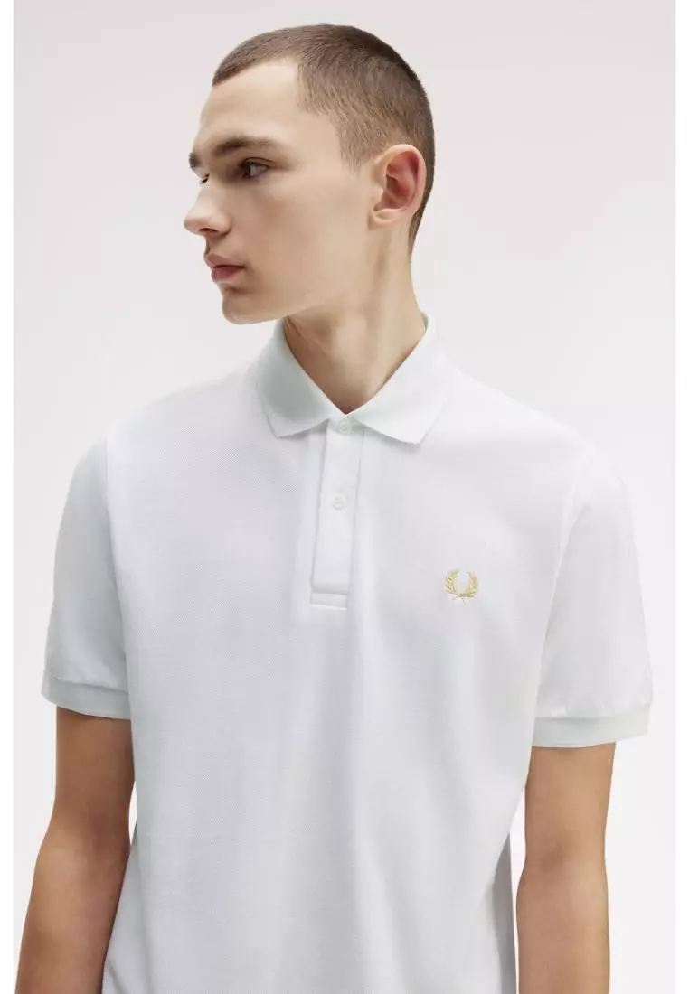 Fred Perry M3 The Fred Perry Shirt (White/Champagne)