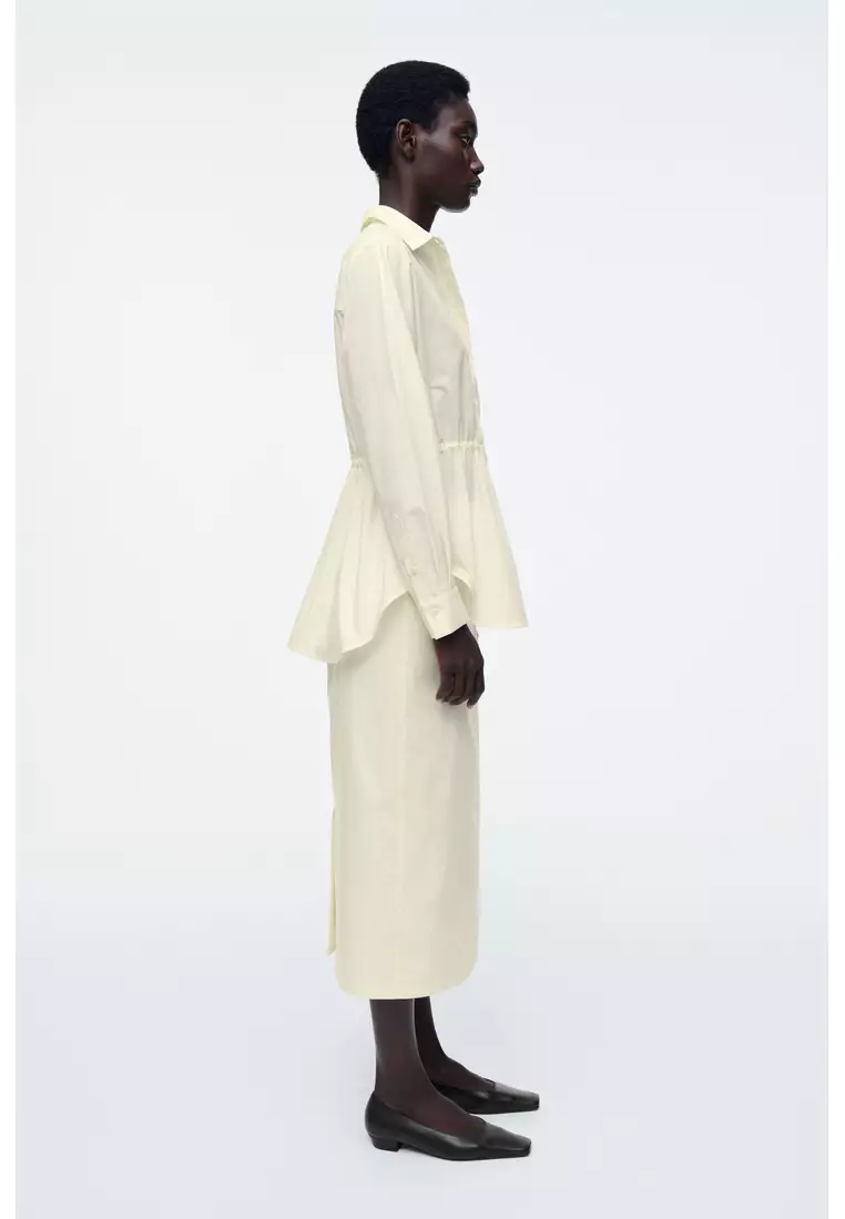 まろ【新品未使用】Drawstring frill waist shirt s-l1200.jpg