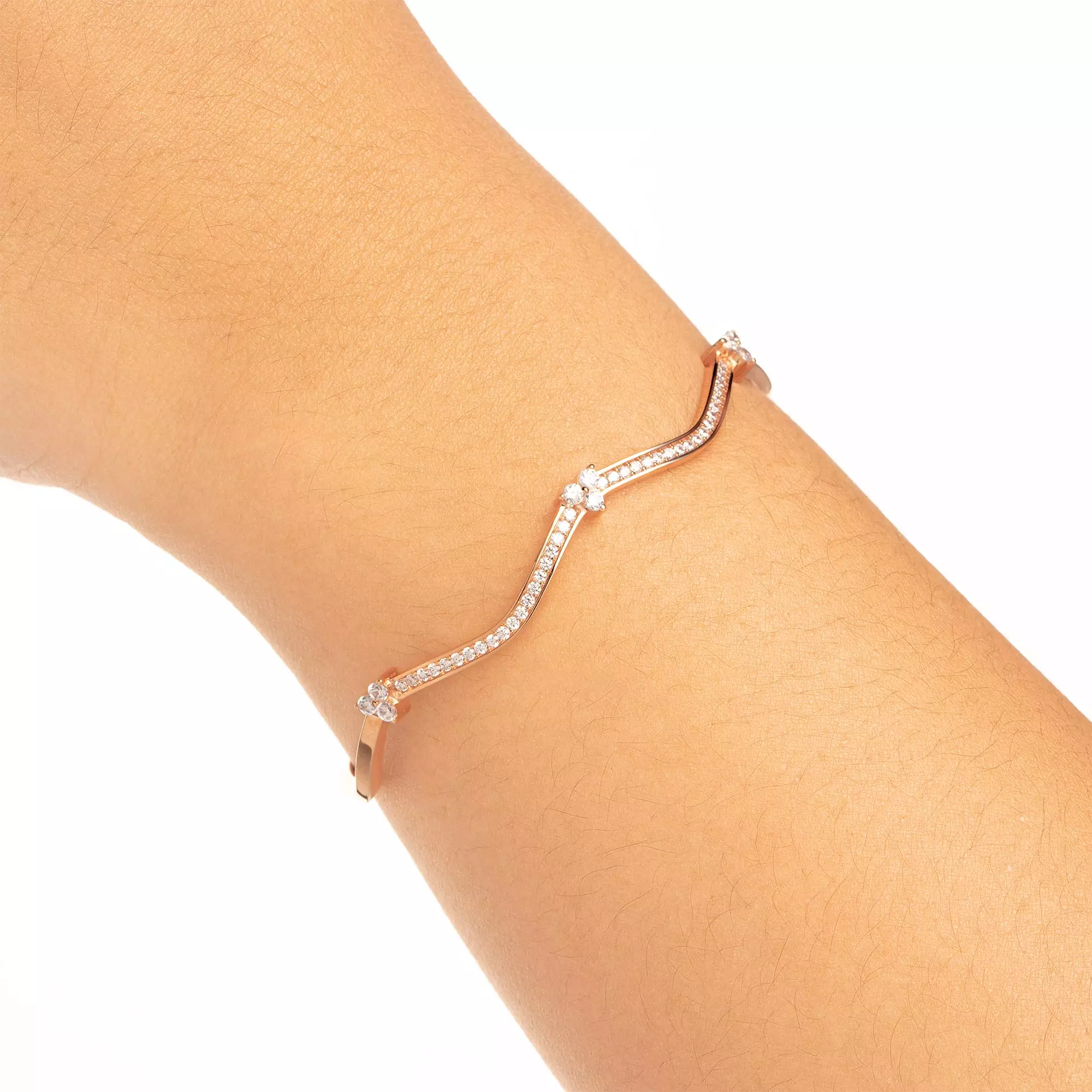 Gelang Emas 7k - Widya Gold Bangle - Adorn Collection 02 - Juene Jewelry