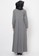 JV Hasanah grey Delisha Stripes Misty Dress 6EF92AA2D54F0CGS_3