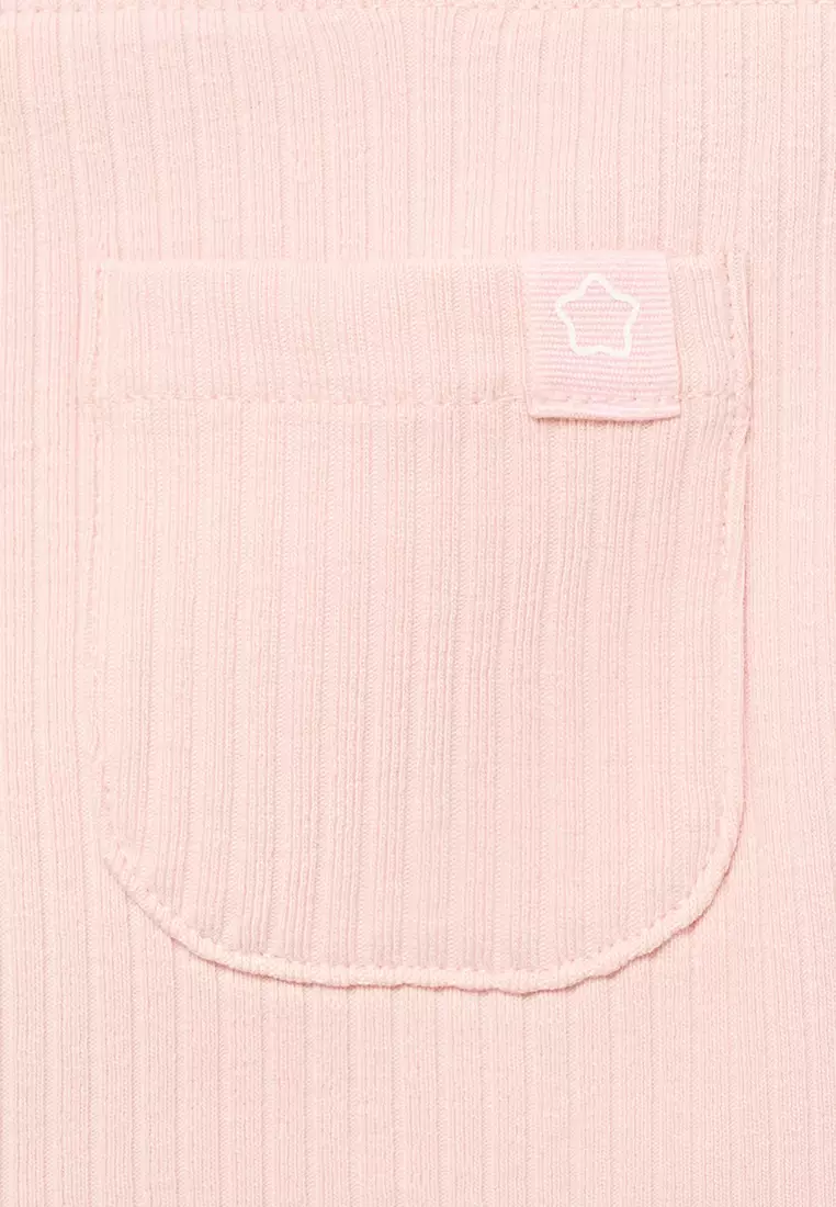 Cotton Ribbed Leggings