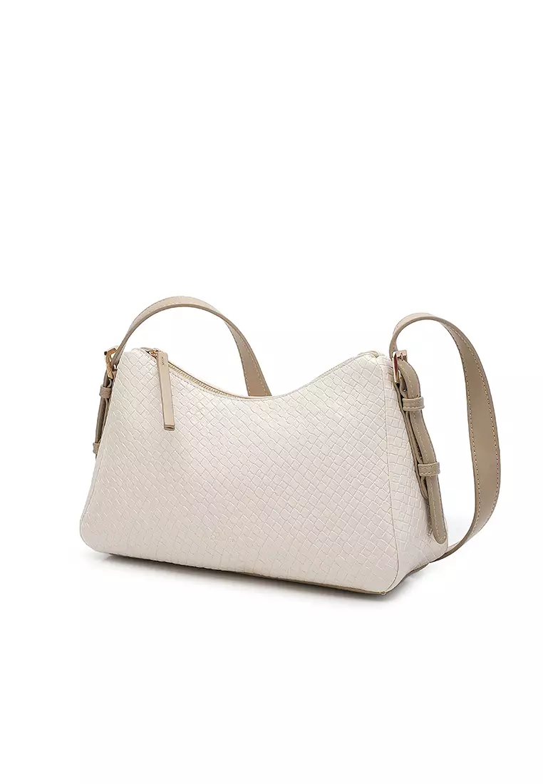 Women's Sling Bag / Crossbody Bag / Shoulder Bag - White