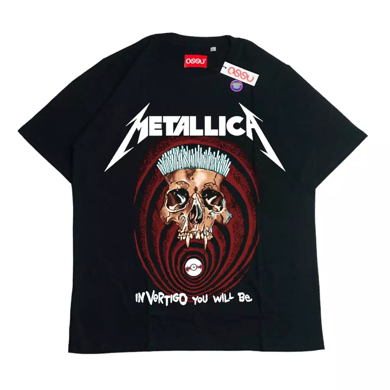 Ossu Reguler Metallica In Vertigo You Will Be Black